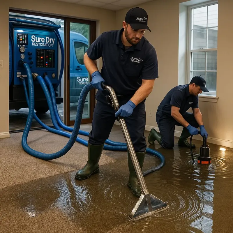 Water Extraction and Removal process in South Coventry, CT